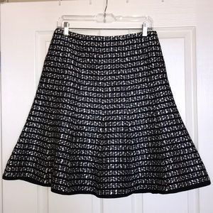 Nanette Lepore Fit and Flare Suit Skirt